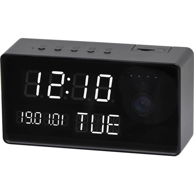 USB Powered Alarm Clock With In-built Wireless Spy Camera