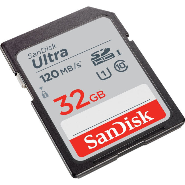 SanDisk SD32ULTRA-120 Ultra 32GB SDHC Class 10 Memory card 120MBS