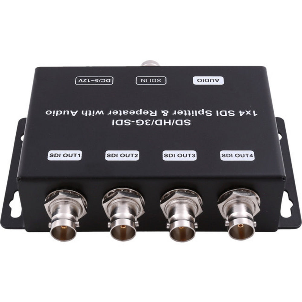 DOSS SDI4SP SDI input to 4 SDI output SDI Splitter & Repeater & Audio ...