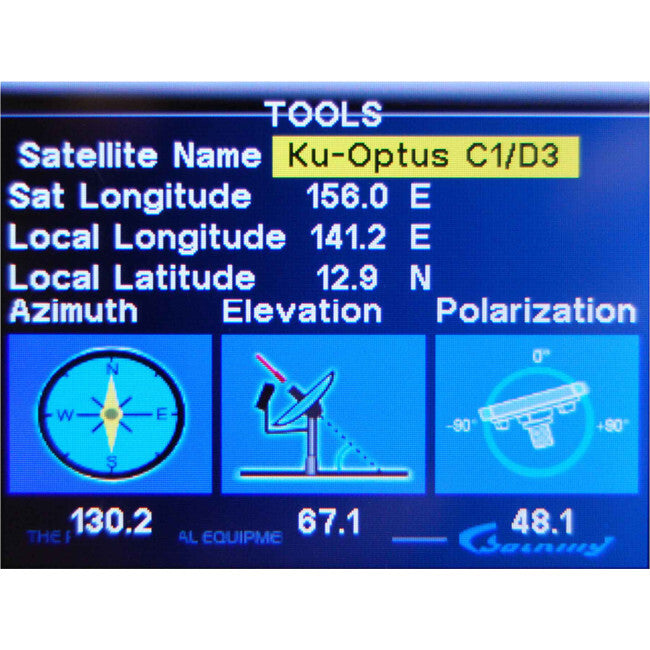 Satking SK-3200 VAST Satellite TV Finder Meter VAST Compliant MPEG4 2.4" Screen