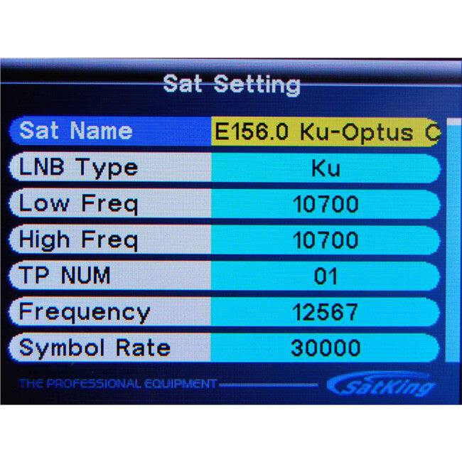 Satking SK-3200 VAST Satellite TV Finder Meter VAST Compliant MPEG4 2.4" Screen