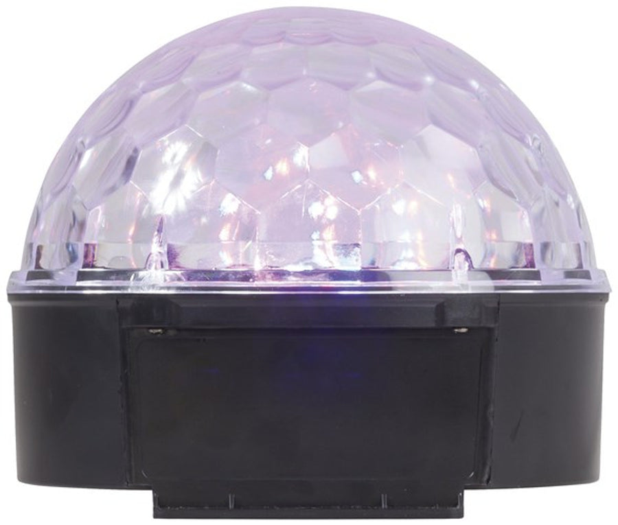 Rave Multicolor LED Sound Modulated Rotating Disco PartyLight with Remote