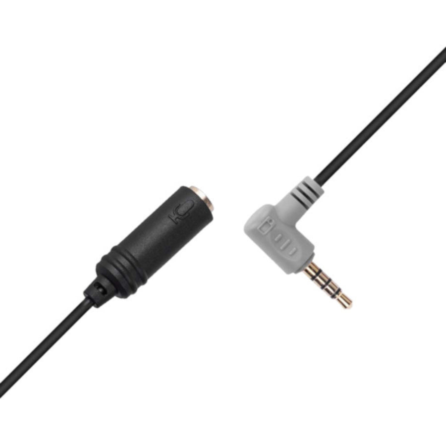 COMICA SPX 3.5mm TRS-TRRS Socket to Plug Audio Cable Adaptor Smartphone