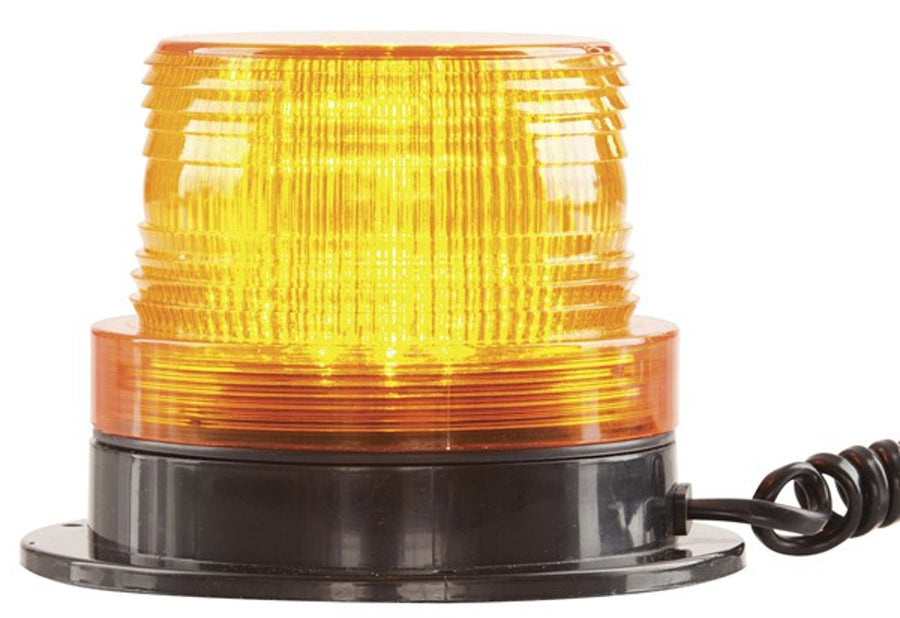 Response 12VDC Orange LED Strobe Light Emergengy Becon with Magnetic Base