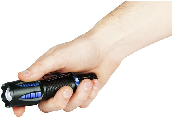 500 Lumen USB Rechargeable LED Torch 1 Hour Run-time Included Micro B USB Cable