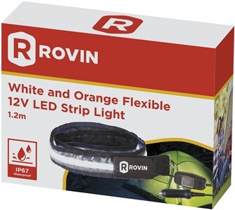 Rovin 1.2m Waterproof IP67 Flexible LED Strip Easily Fits into Camping Set Up