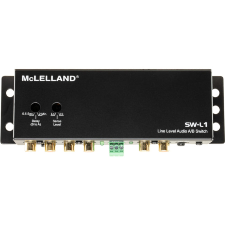 McLELLAND SW-L1 Line Level Audio AB Switch Box Inc Power Supply