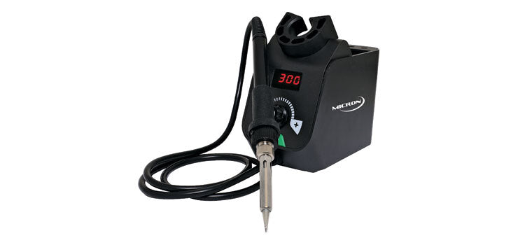 Micron 68W LED Temperature Readout Auto Shutdown Lead Free Soldering Station