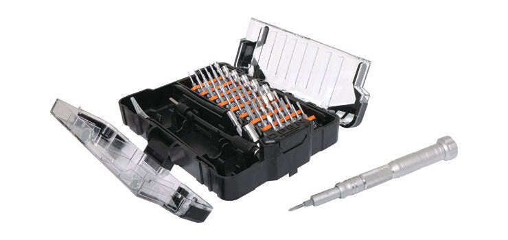 62 Piece Micro Screwdriver Set Well organised case