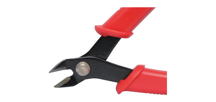 Micro Side Cutter Comfortable Grip Handles Cutting and Stripping Small Cables