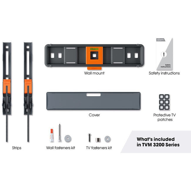 Vogels TVM3605B Comfort Series 19-50inch 30Kg Fixed TV VESA Wall Mount