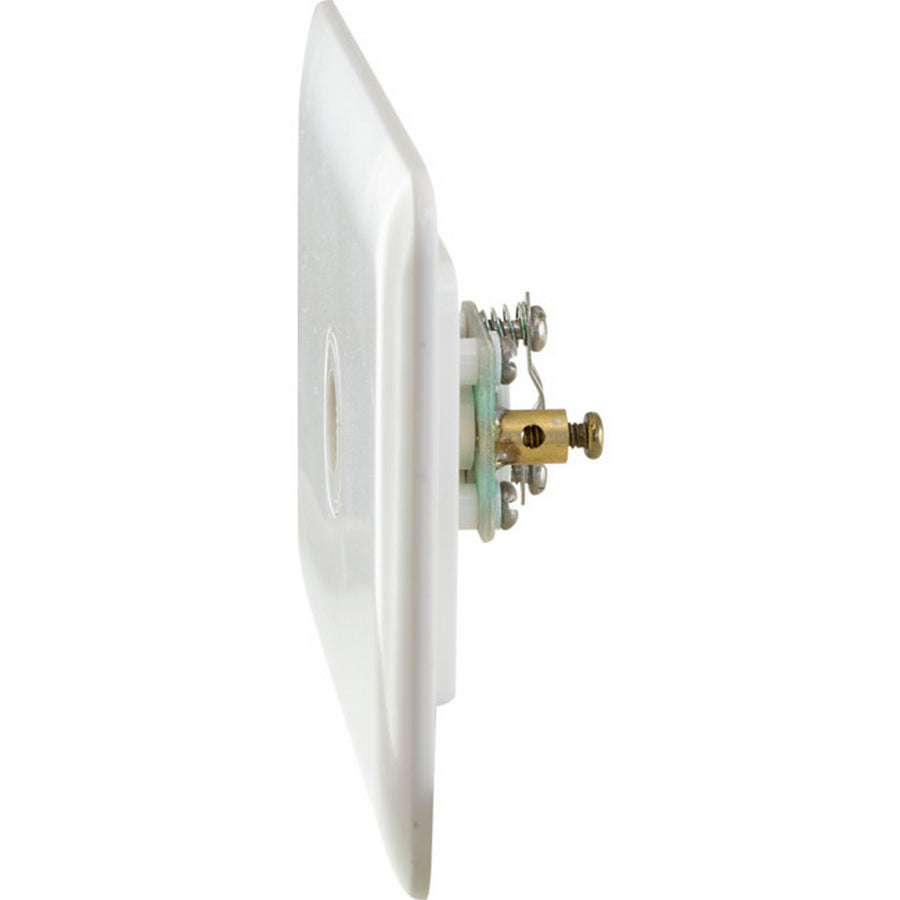 TRANSCO TVW Slim PAL to Saddle Rear TV Wall Plate White