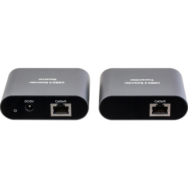 Pro.2 USBCAT14 USB2.0 Port Over CAT5 Extender Receiver with 4 Port Hub 50m Range