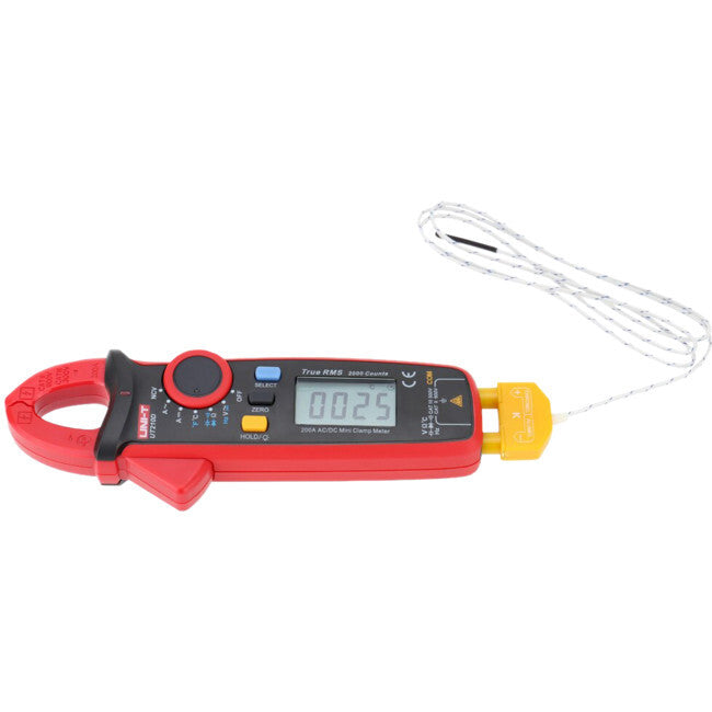 UNI-T UT210D Mini AC & DC 200A True RMS Clamp Meter with Capacitance Temperature