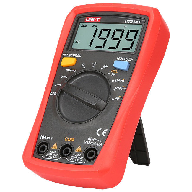 UNI-T UT33A Plus Palm Size LCD Dsplay Auto Range Digital Multimeter