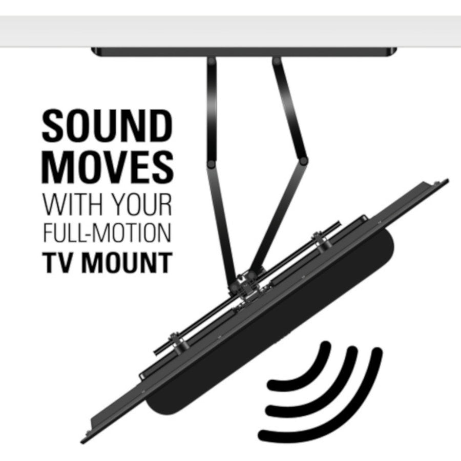 Sanus WSSBM1-B2 Height Adjustable Soundbar Mount for Sonos Beam