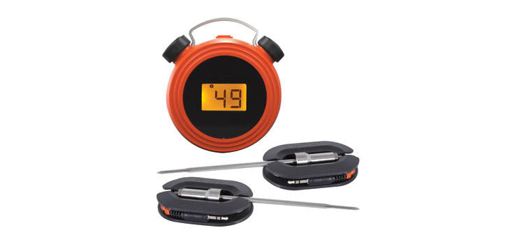 Easy BBQ Dual Probe Bluetooth Barbecue Thermometer 2 x AAA batteries