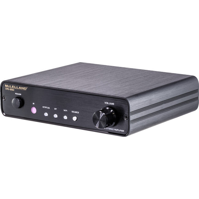 MCLELLAND XA1-250 ClassD 2 Channel 50W WIFI Bluetooth Remote Streaming Amplifier