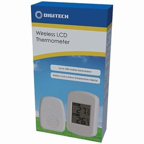 Digitech Wireless In and Out LCD Thermometer with Ease Monitoring