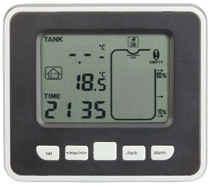 Digitech Ultrasonic Water Tank Level Meter with Thermo Sensor for water levels