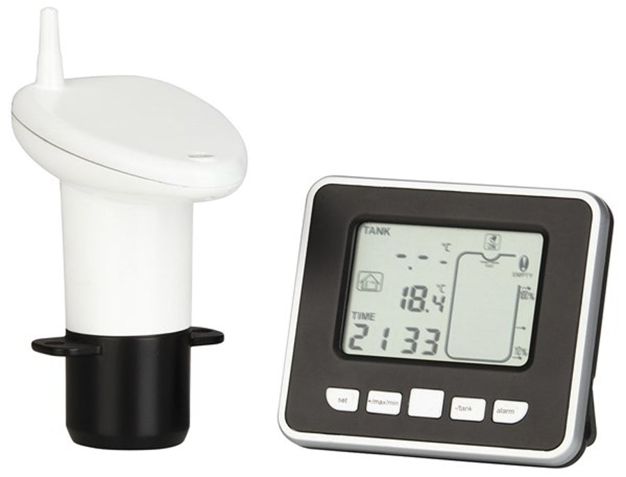 Digitech Ultrasonic Water Tank Level Meter with Thermo Sensor for water levels