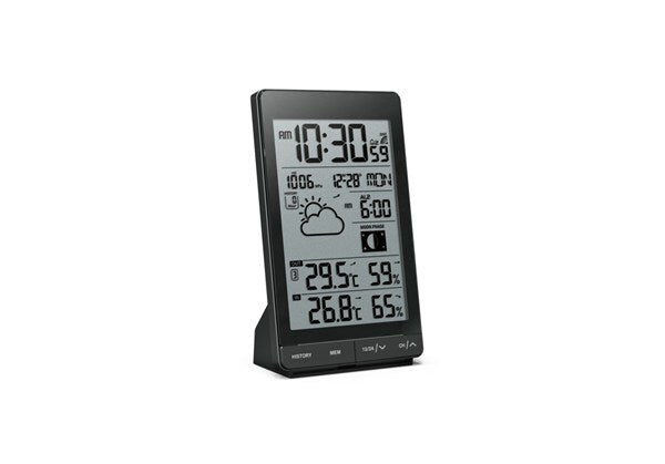 Digitech Temperature/Humidity Weather Station for desk top Garage Range 30-50m