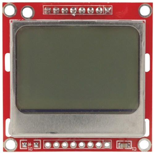 Arduino Compatible 84x48 Dot Matrix LCD Display Module 8 pin plug SPI interface