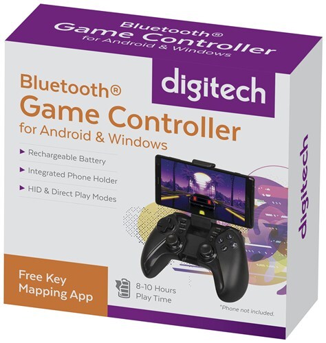 Digitech Bluetooth Game Controller for Android8-10 Hours Play Time