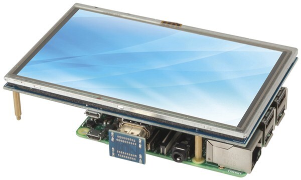 5 Inch Touchscreen with HDMI and USB includes resistive touch interface