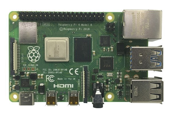 Raspberry Pi 4B Single Board Computer 8GB On-Board 802.11ac Wi-Fi Bluetooth 5