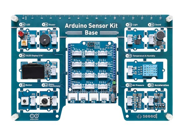 Arduino Sensor Kit with 10 Sensors plus Shield TPX00031 model