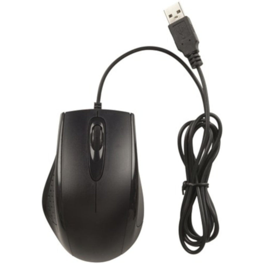 NEXTECH Wired USB 3 Button Optical Mouse 1.35m Cable 1000DPI