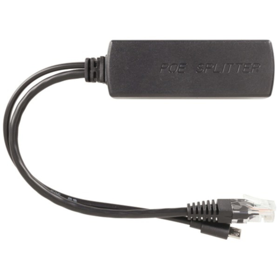 Micro USB 5V PoE Splitter Network Speed 10/100Mbps