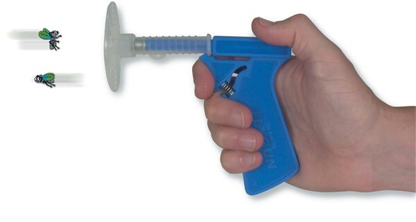 The Amazing Fly Gun Spring Powered Gun to Kills Flies and Mosquitos