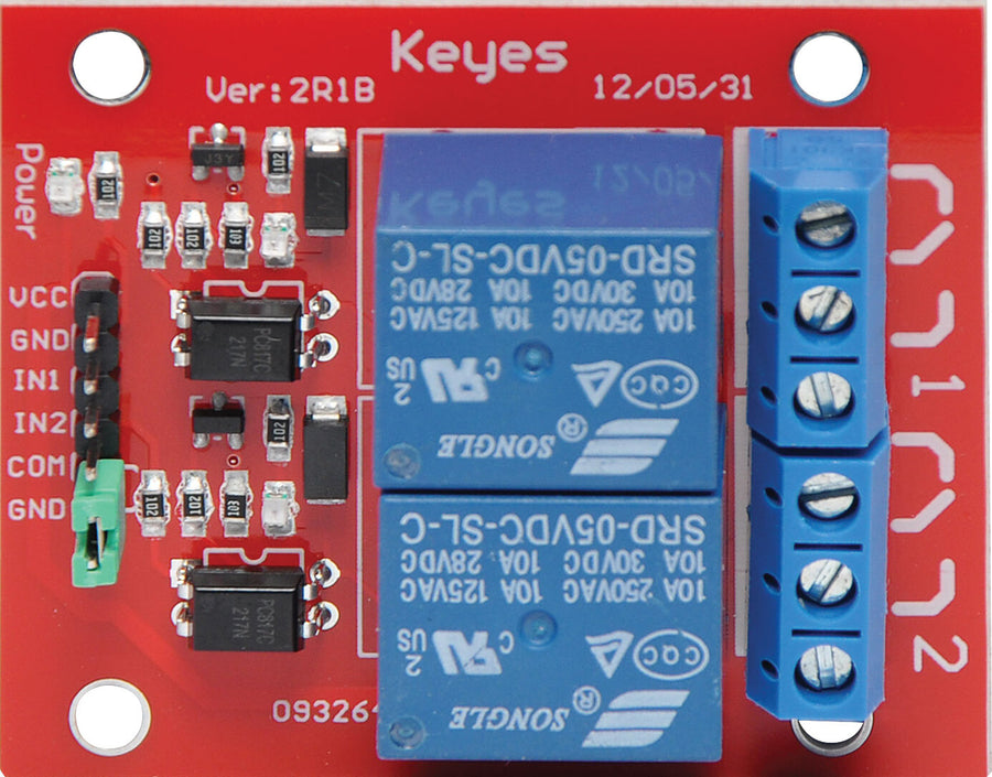 5V 2 Channel Relay Module