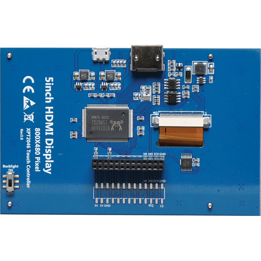 LCD 800 x 480 HDMI Touchscreen For Raspberry Pi