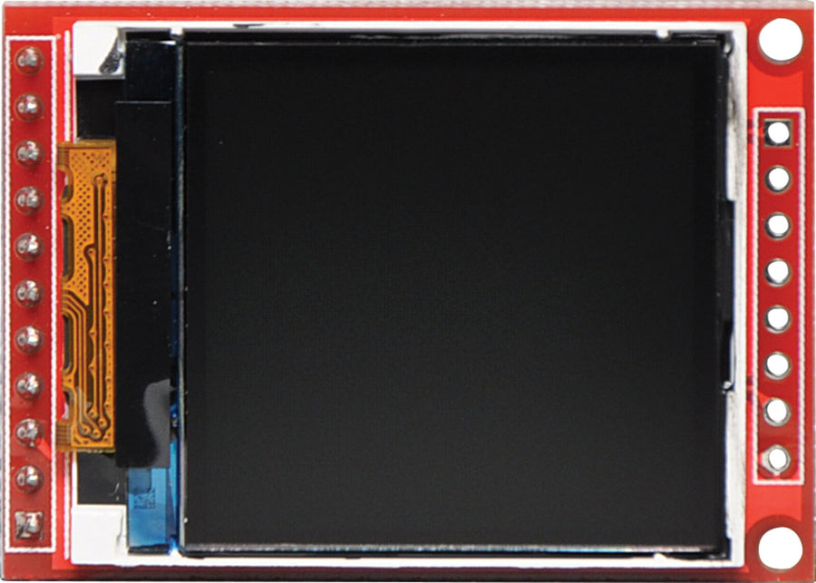 128x128 TFT Colour Screen LCD Display Module Uses SPI Interface to Communicate