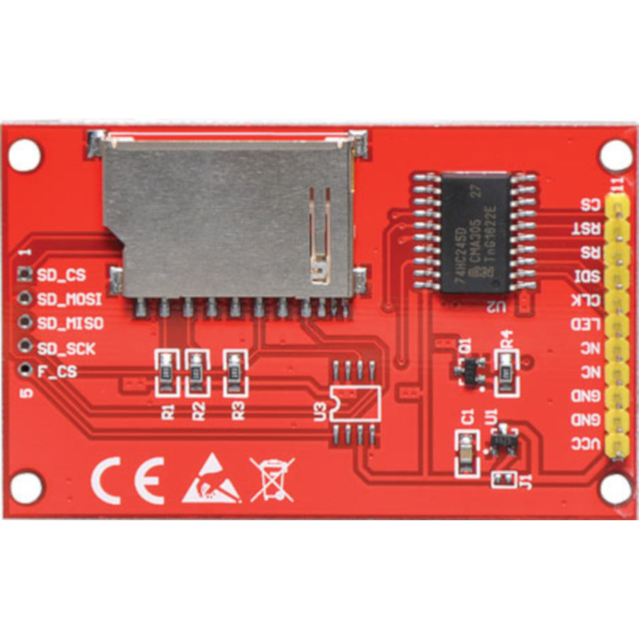 2.2 inch TFT Display Module For Arduino With SD card socket