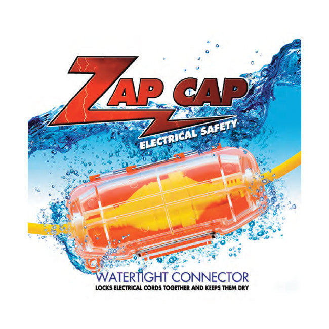 ZAPCAP Watertight Cap for Electrical Cords IP66 Outdoor and Aquatic Surrounds