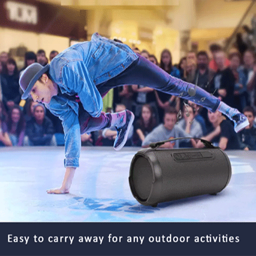 Sansai TWS Outdoor Bluetooth Waterproof Speaker SD USB AUX In Audio Player