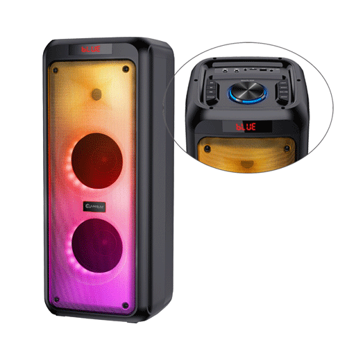 Sansai 400W FM SD USB Bluetooth Wireless Party Speaker with 2 MIC Input