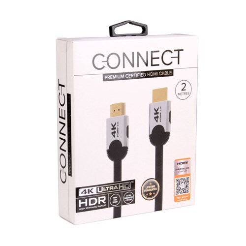 Laser HDMI V2.0b Cable Premium Certified High Speed 4K GOLD in 2m 3m 5m