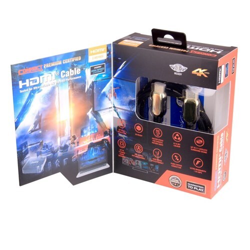 Laser HDMI 4K Full Size & Mini HDMI - 1.8m