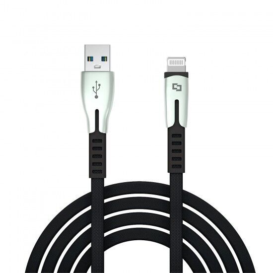 Laser ChargeCore MFi 50cm Lightning to USB-A Braided Charge Cable