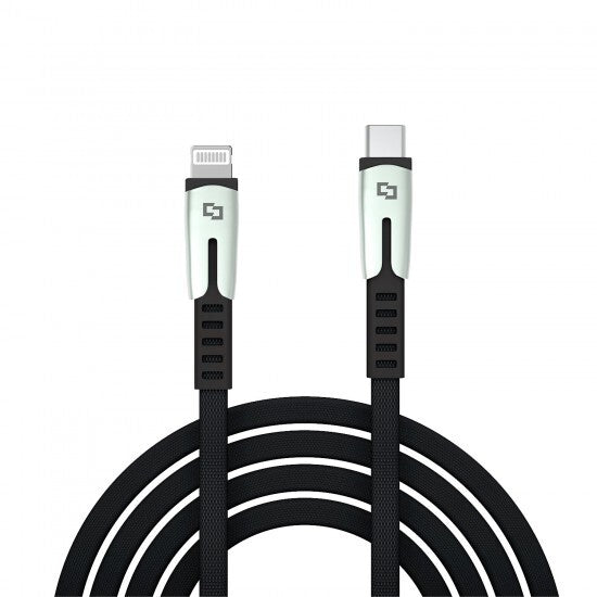 Laser ChargeCore MFi Braided 50cm Lightning to USB-C Charge Cable