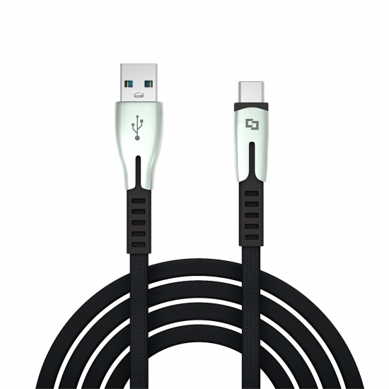 Laser ChargeCore Braided USB-A to USB-C 2m Fast Charging Cable