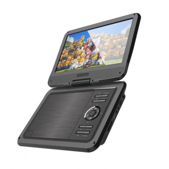 Laser Portable Rechargeable High-Resolution 10 inch LCD Screen DVD Player