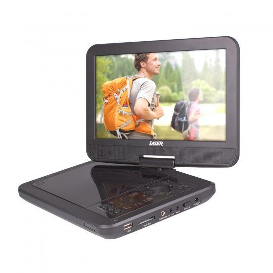 Laser Portable Rechargeable High-Resolution 10 inch LCD Screen DVD Player