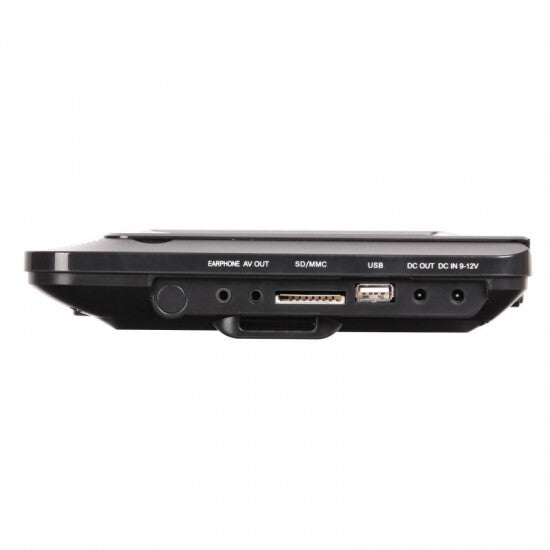 Laser Portable Dual Screen Remote Control 9 inch Stereo Region Free DVD Player