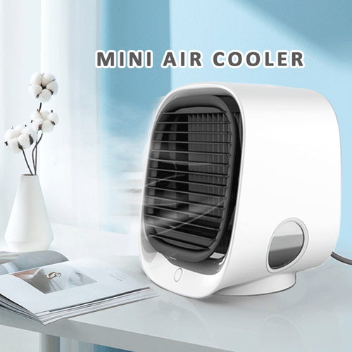 Sansai USB Powered Desktop Mini 3 Speed Air Cooler Fan with 300mL Water tank